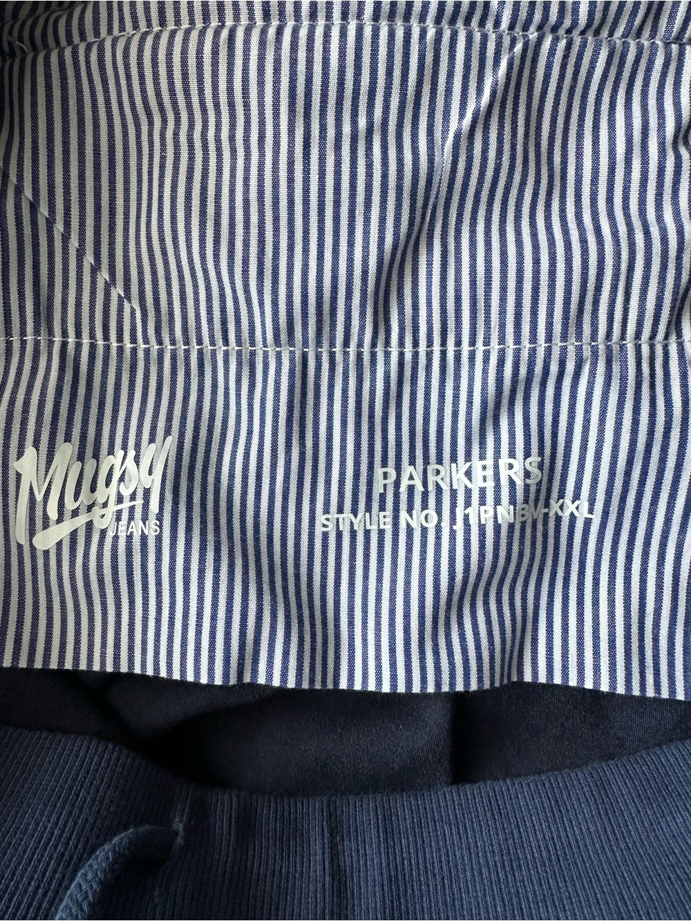 Mugsy Jeans Parkway Jogger Pants Drawstring Blue Mens Size XXL J1PNBV-XXL - Picture 9 of 9